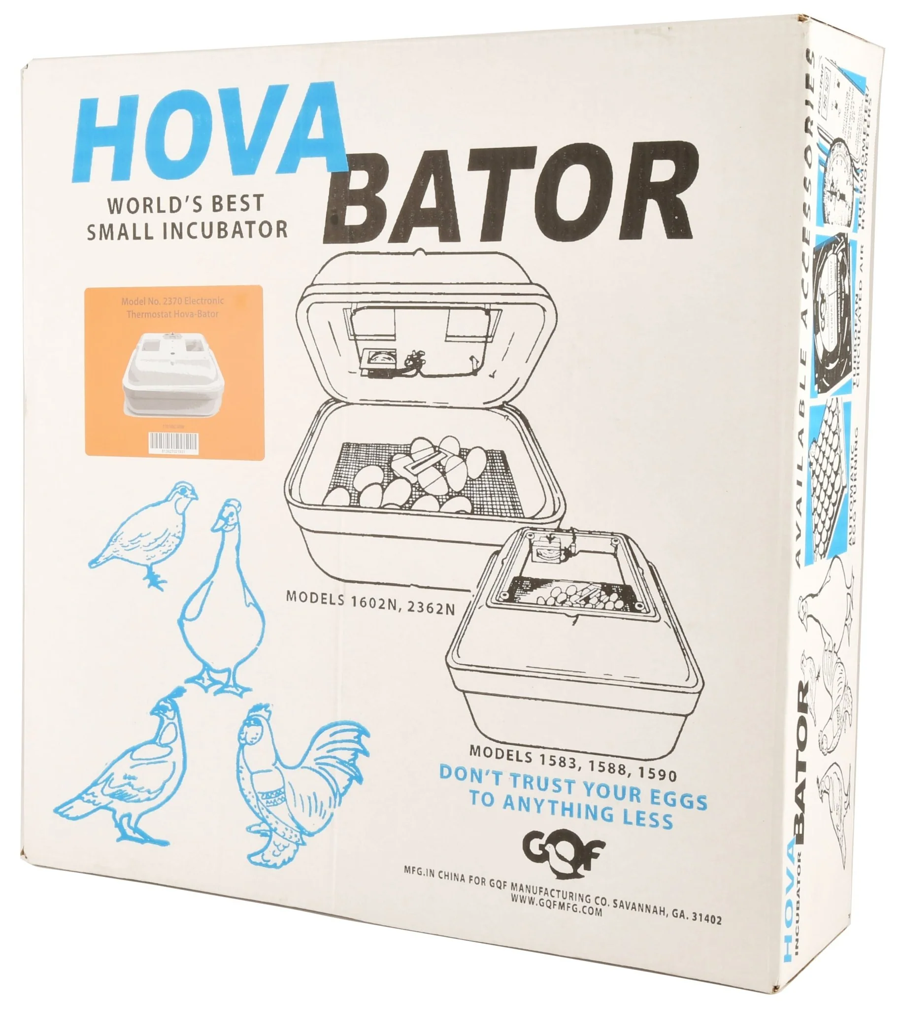 Hova-Bator Circulated Air Incubator with Electronic Thermostat - Image 2