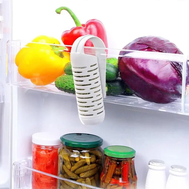 Humydry CLIP Fridge Fresh Odor Absorber – Unscented Charcoal Refrigerator Deodorizer, Lasts 3 Months - Image 3