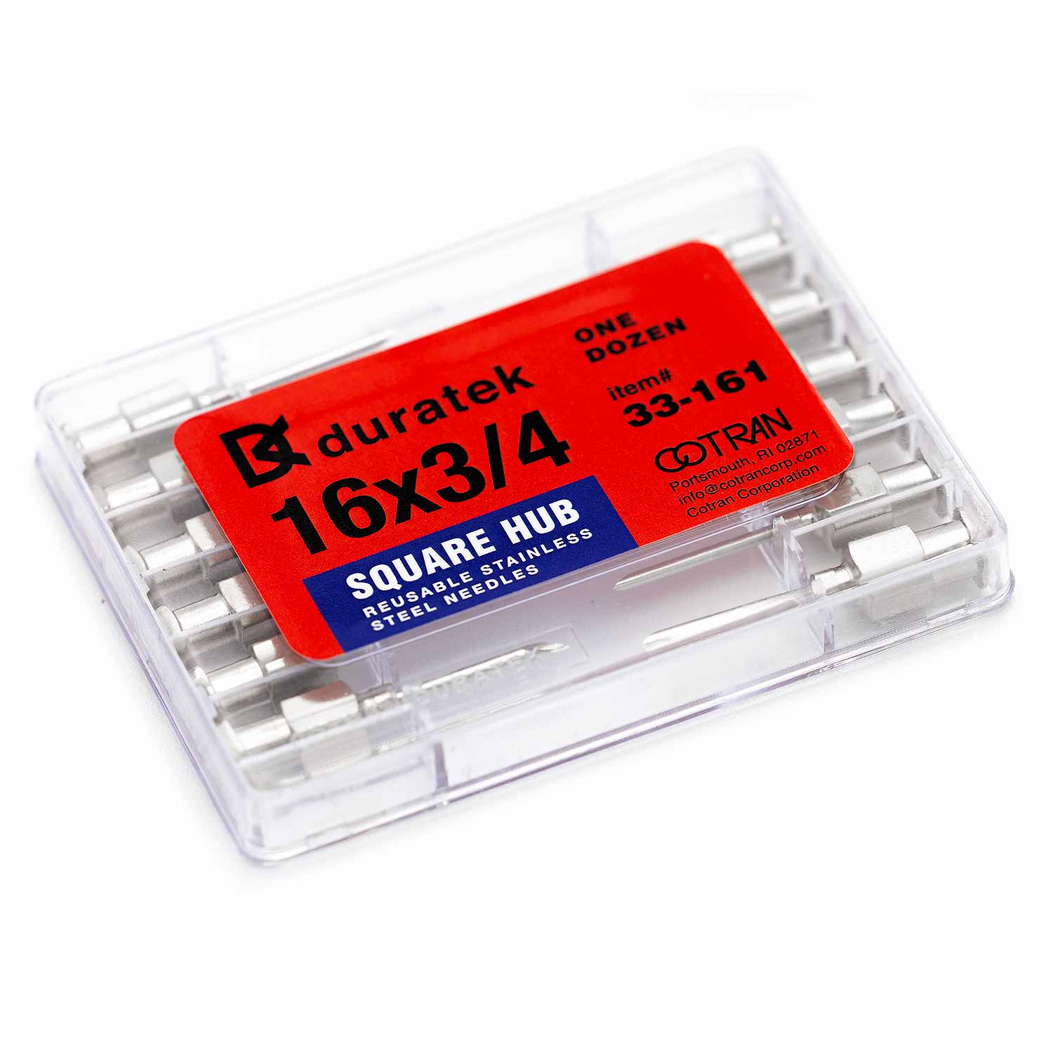 Jeffers Stainless Steel Veterinary Needles, 12 Pack - Image 6