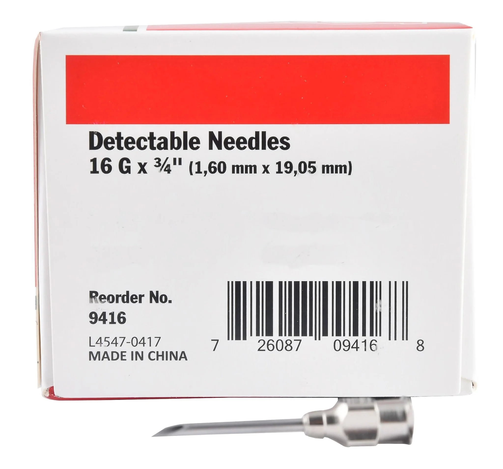 Ideal D3 Detectable Needles, Box of 100 - Image 9