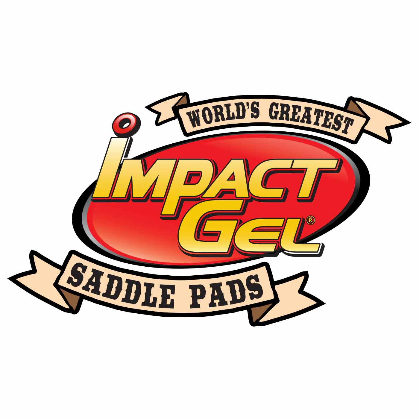 Impact Gel Fleece Seat Saver Horse Saddle Cushion, Tan - Image 6