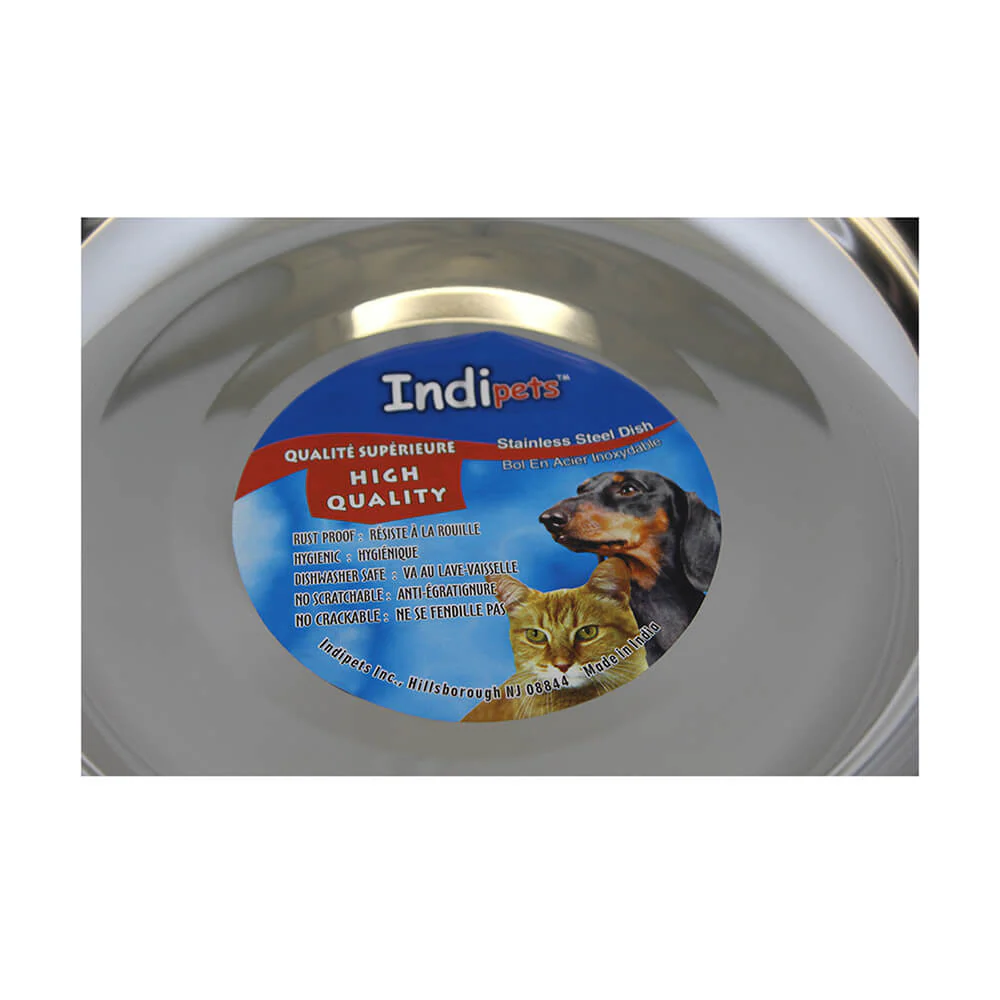 Indipets Non-Tip Stainless Steel Bowl - Image 7