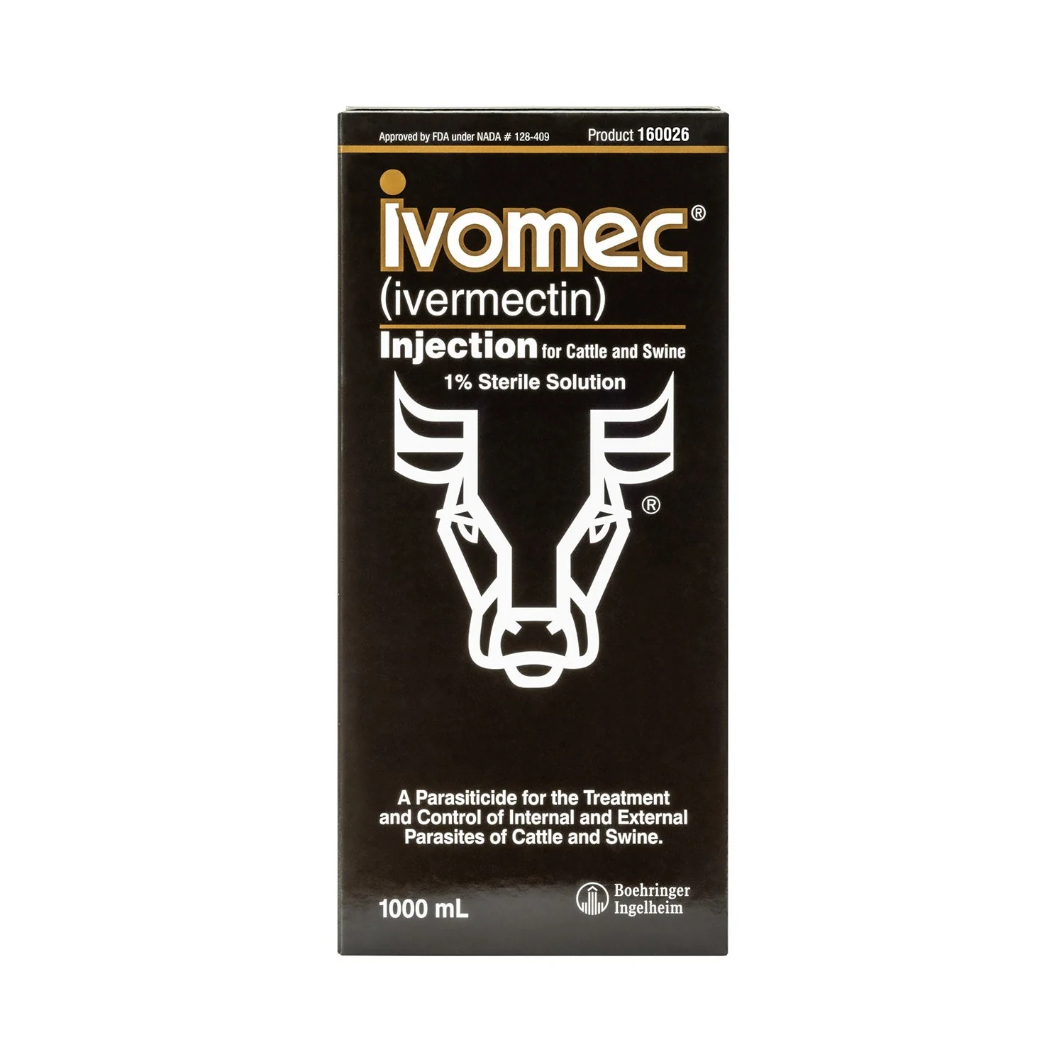 IVOMEC Injection (1%) Wormer for Cattle & Swine - Image 2