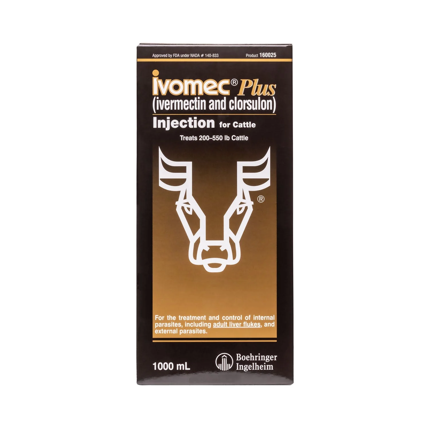 Ivomec Plus Injectable Cattle Wormer - Image 2