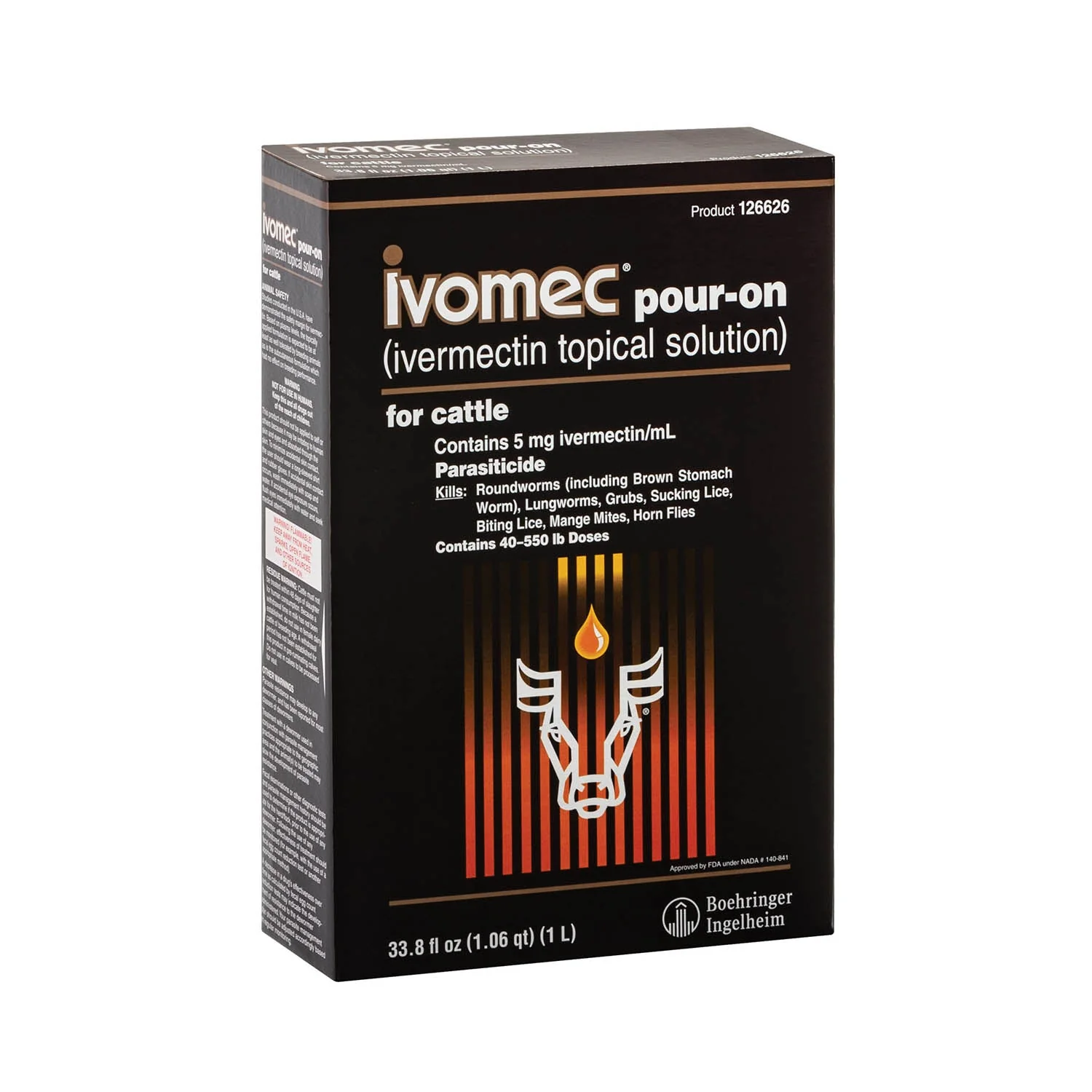 Ivomec Pour-On Cattle Wormer - Image 2