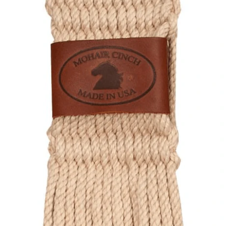 Mustang 27-Strand Mohair Horse Cinch with Stainless Steel Hardware - Image 2