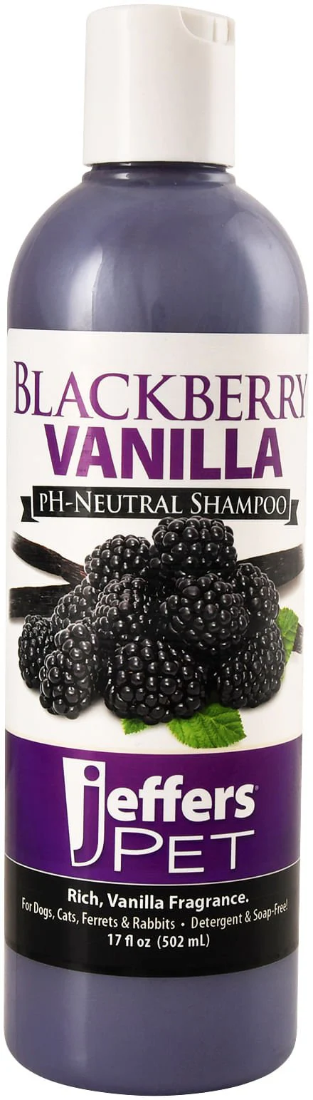 Jeffers Pet Blackberry Vanilla pH-Neutral Pet Shampoo