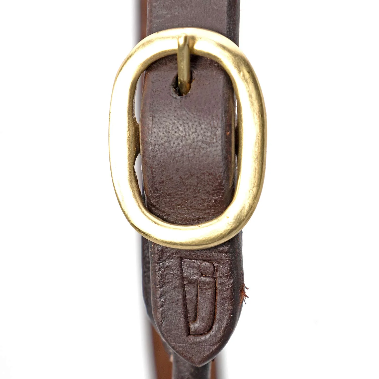 Jeffers Harness Leather Show Halter for Cattle – Includes Lead & Brass Chain - Image 3