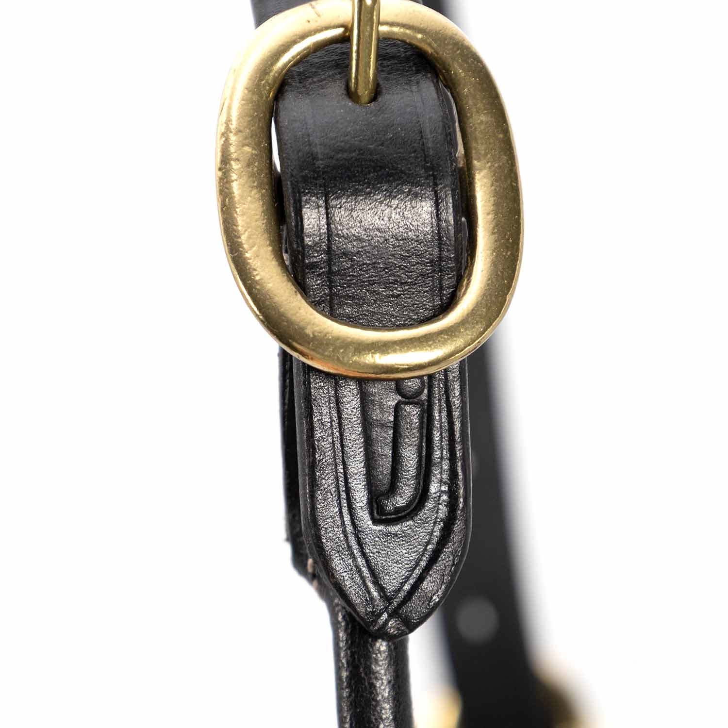 Jeffers Harness Leather Show Halter for Cattle – Includes Lead & Brass Chain - Image 5