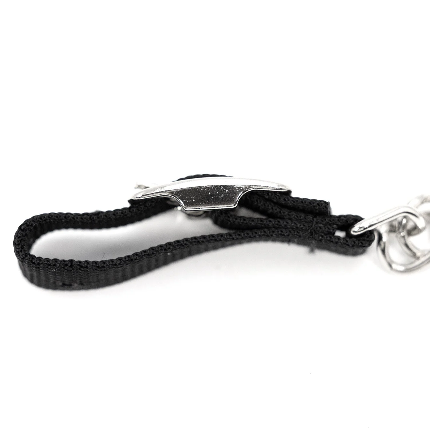 Jeffers Equine Nylon Curb Strap with Single Chain - Image 4