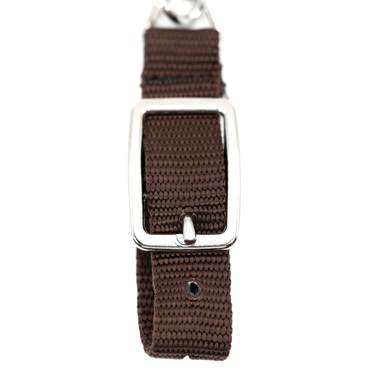 Jeffers Equine Nylon Curb Strap with Single Chain - Image 7