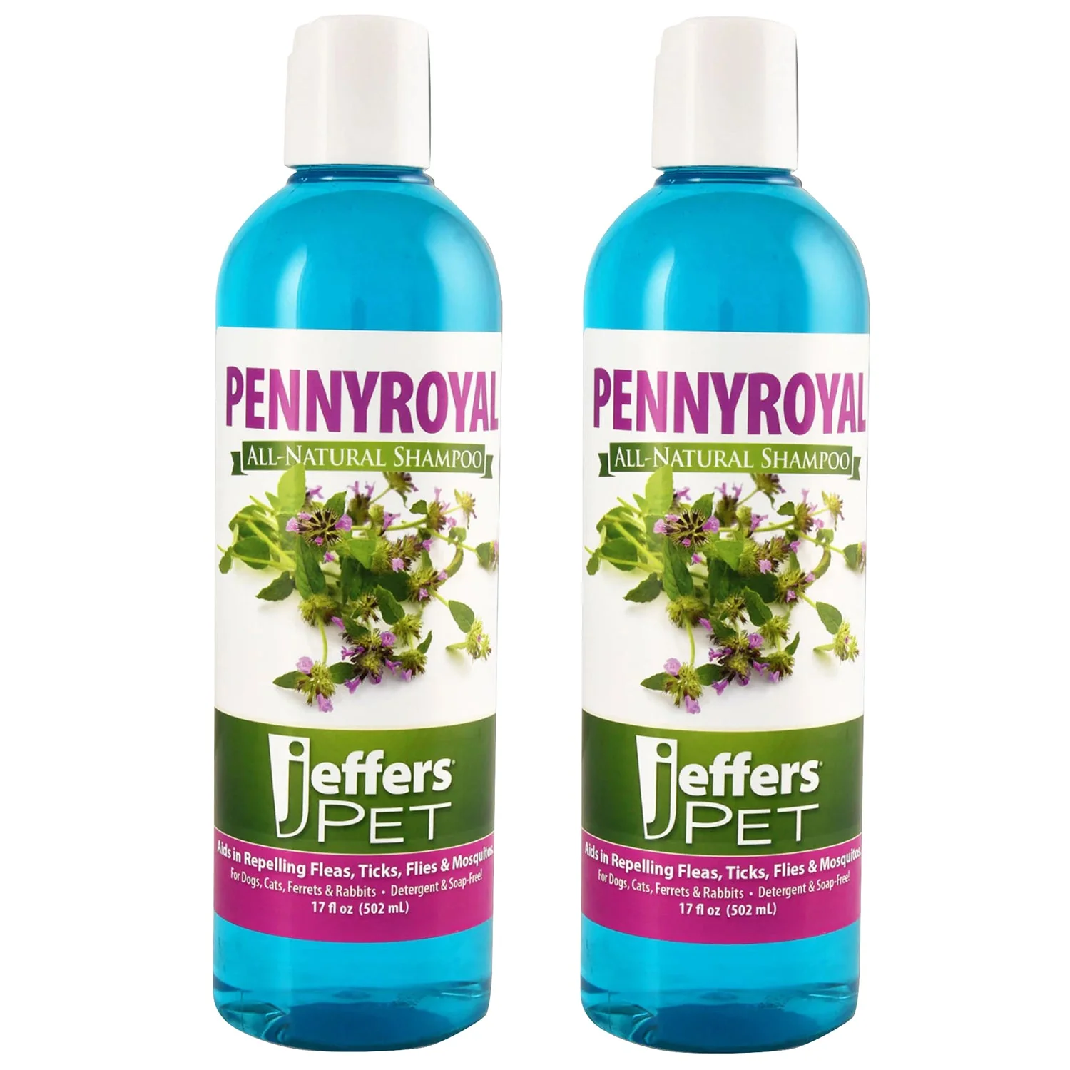 Jeffers Natural Flea & Tick Pennyroyal Dog Shampoo - Aids in Repelling Fleas, Ticks, Flies & Mosquitos - Image 8