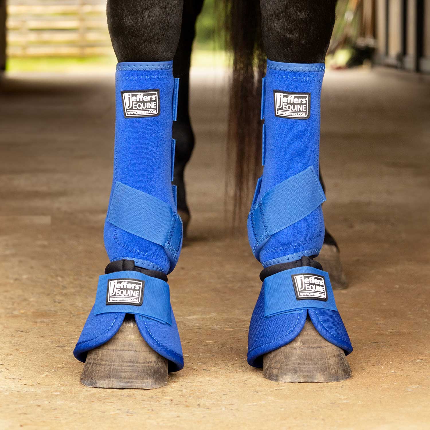 Jeffers Protective Horse Boots, Solid Colors - Image 8