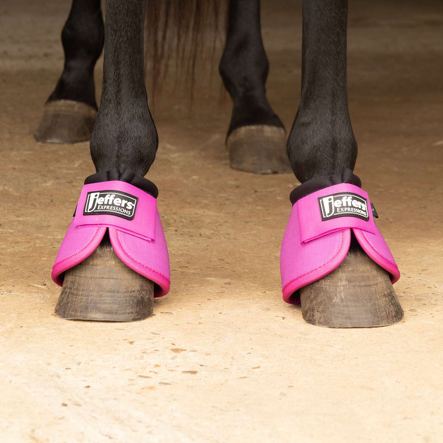 Jeffers Expression Neon No-Turn Bell Boots for Horses - Image 14