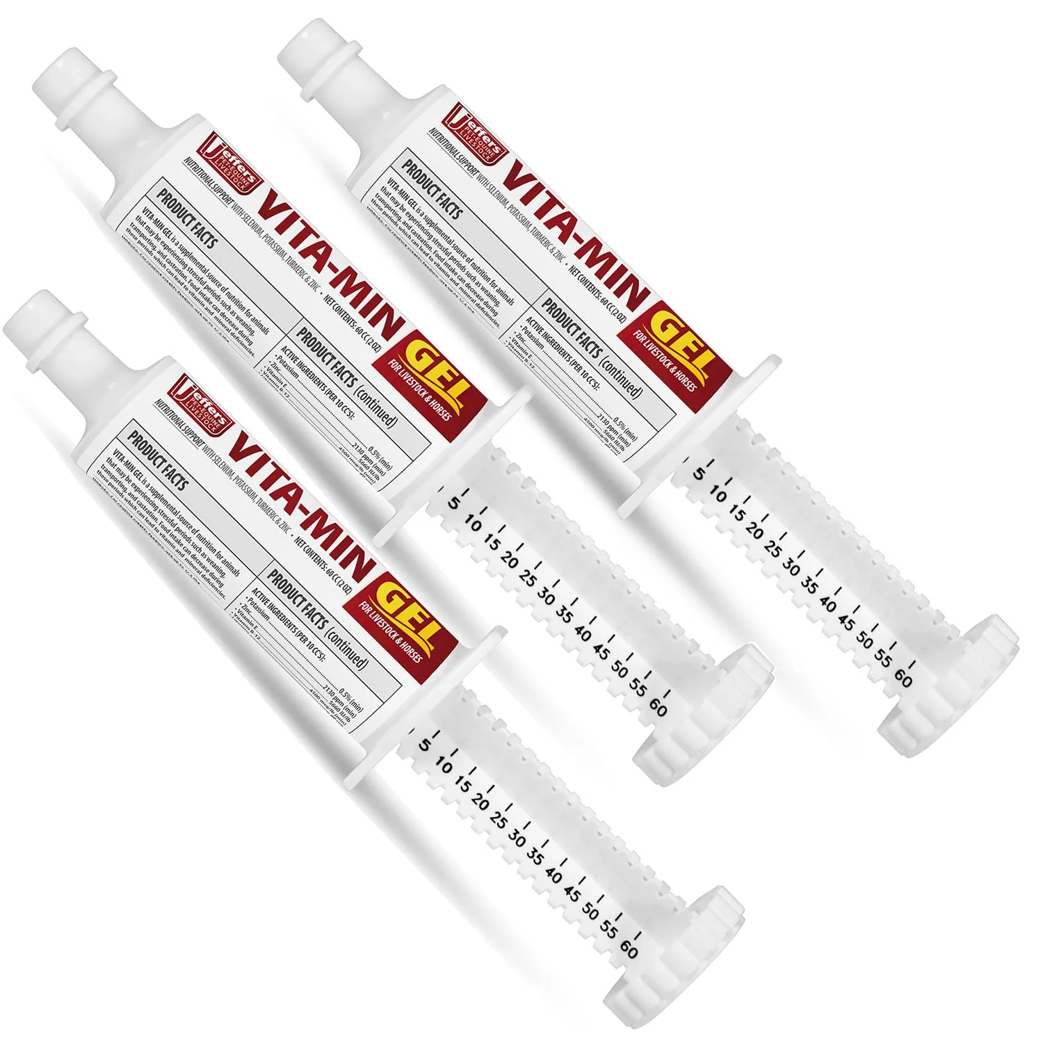 Jeffers Vita-Min Gel with Vit E & B12 for Cattle, Horses, Sheep, Goats & Swine - Image 13