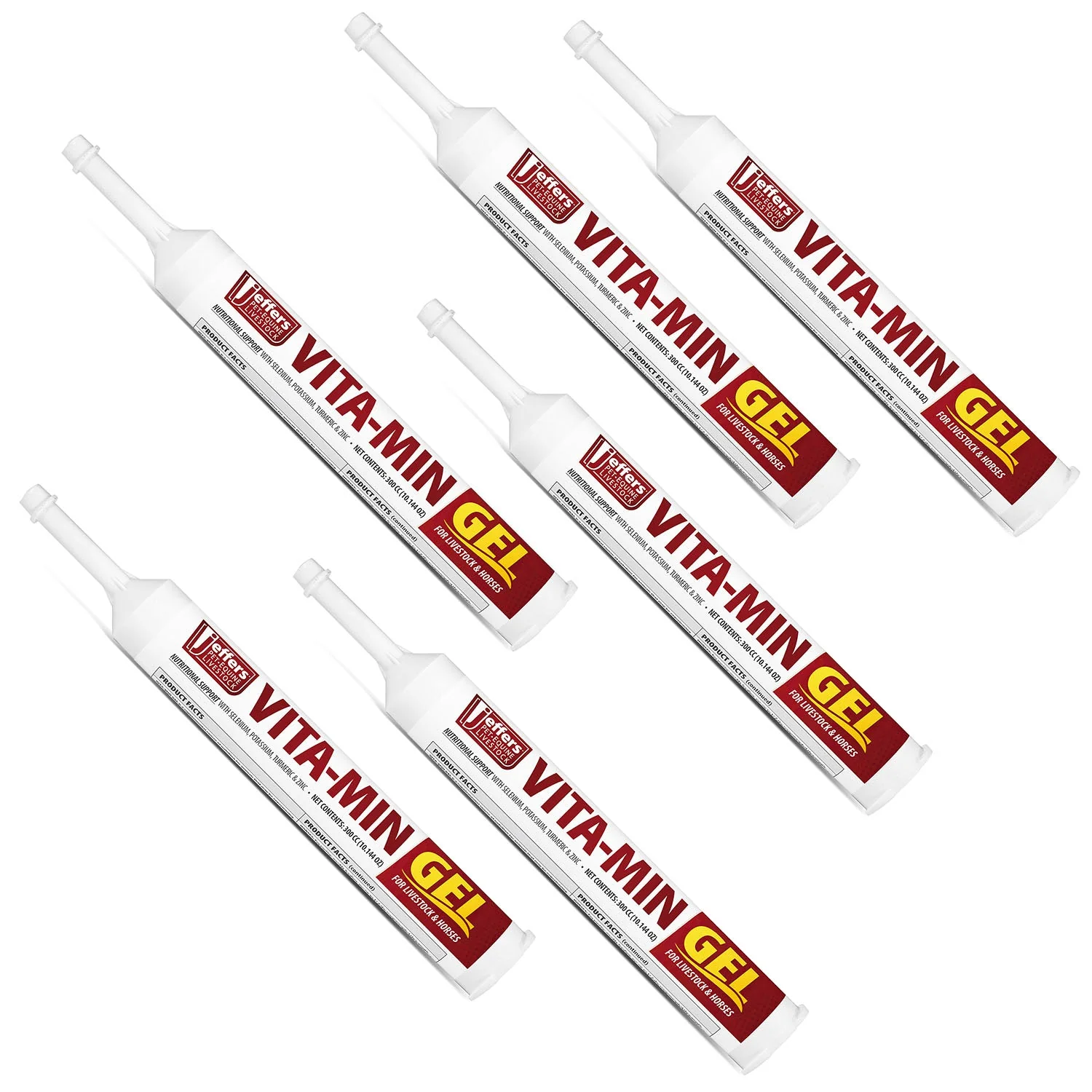 Jeffers Vita-Min Gel with Vit E & B12 for Cattle, Horses, Sheep, Goats & Swine - Image 16