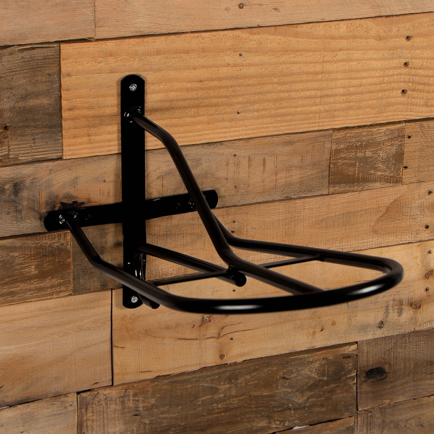 Jeffers Wall Mount English Saddle Rack with Tack Hook - Image 4