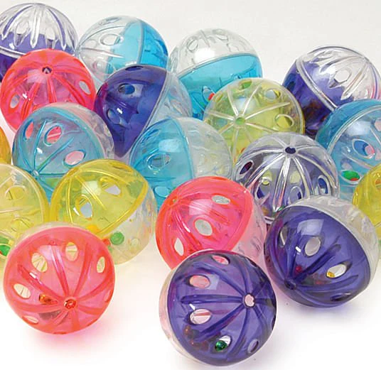 Jeffers Jingle Balls Cat Toy, 4 pk - Image 2
