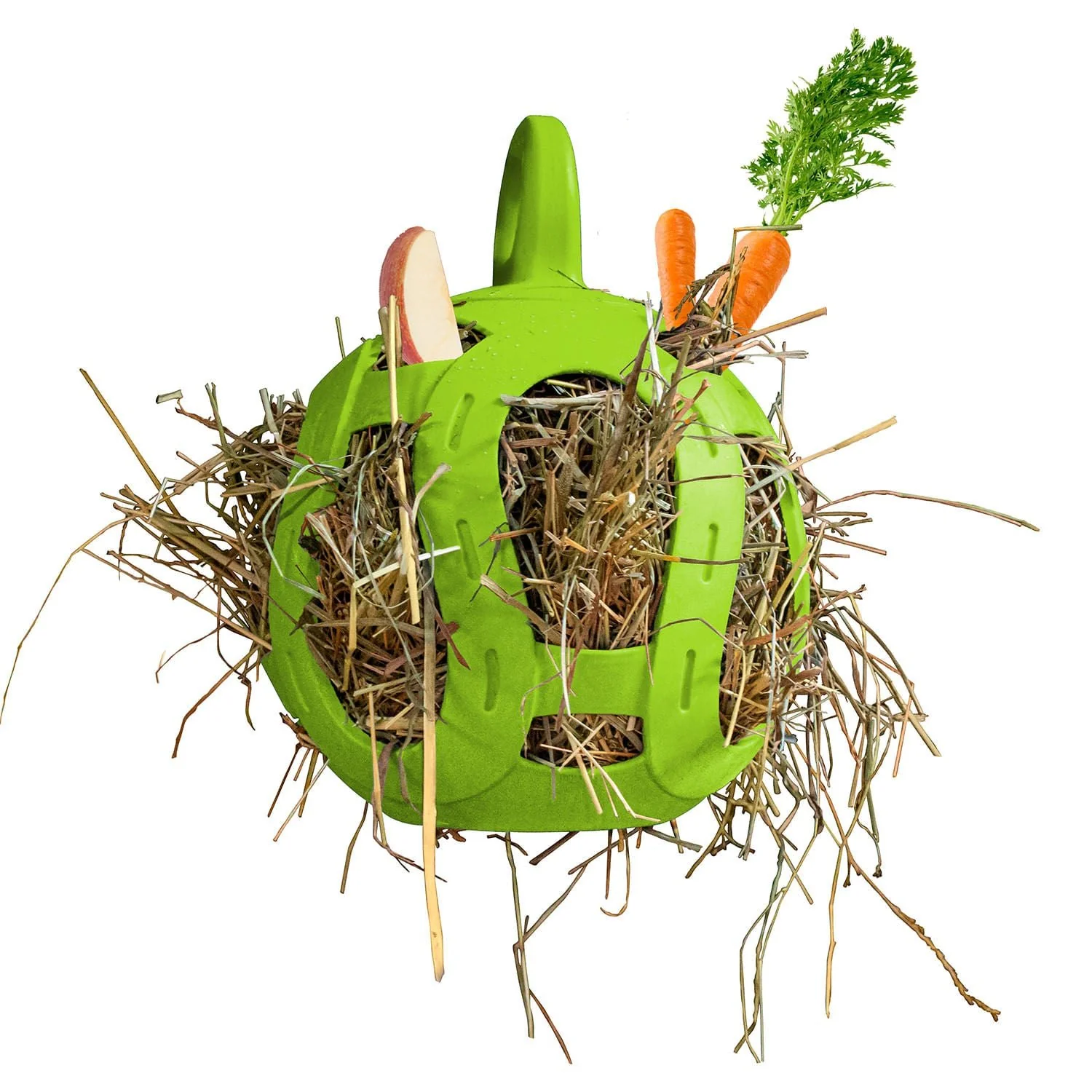 Jolly Hay Ball, 8" – Interactive Horse & Livestock Toy for Hay Feeding and Enrichment - Image 4