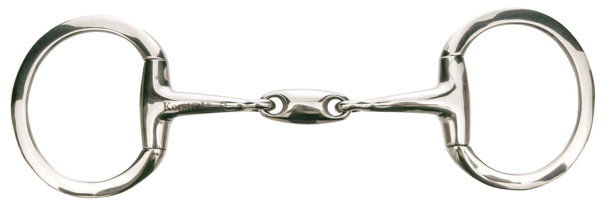 JP Korsteel Oval Mouth Eggbutt Snaffle