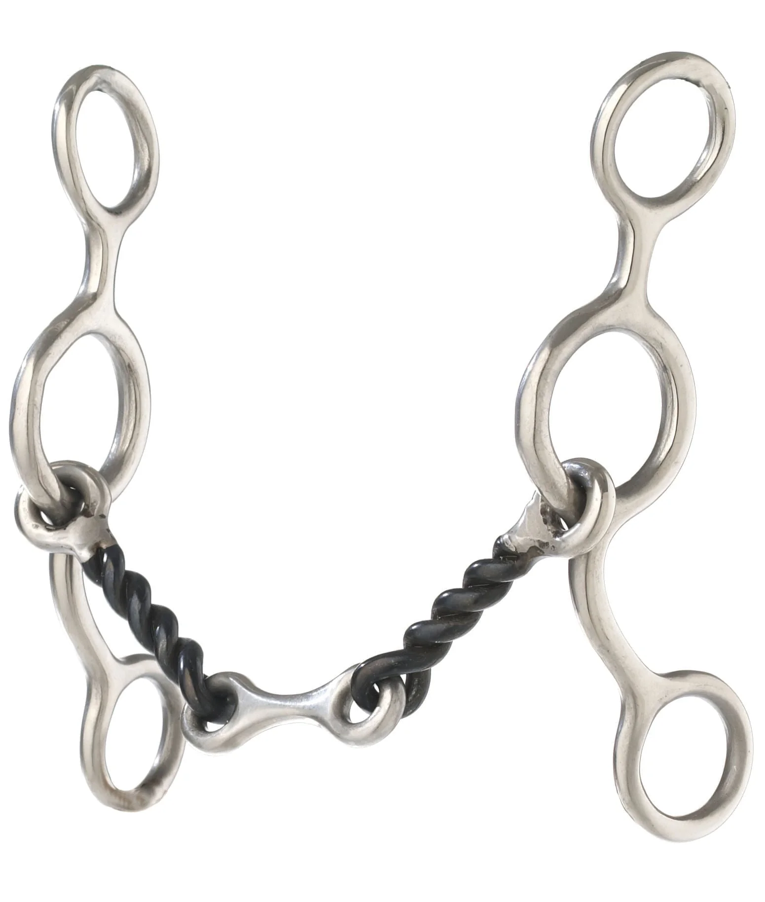 Jr. Cowhorse Snaffle Bit, 5" (Twisted)