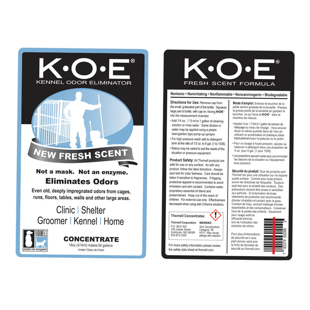 K.O.E. Kennel Odor Eliminator Concentrate - Image 10