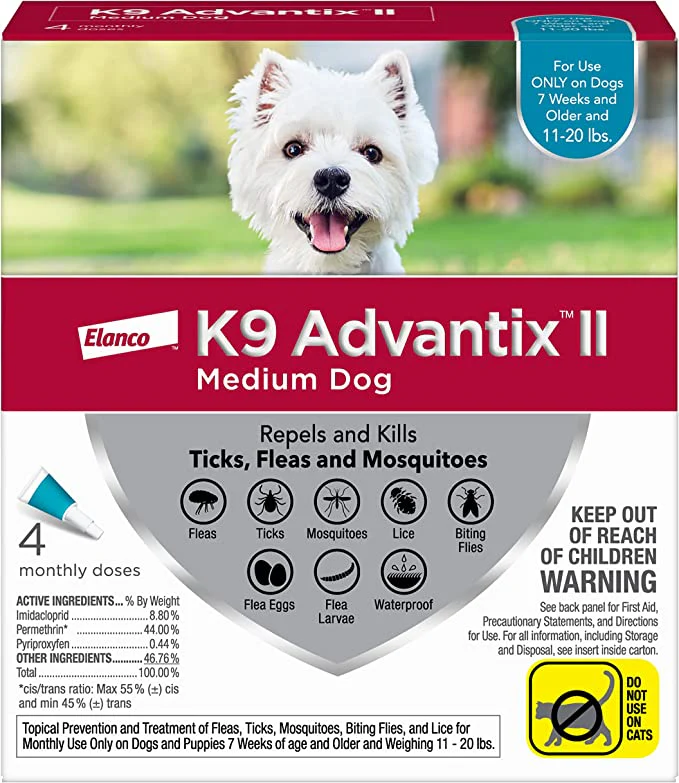 K9 Advantix II Flea and Tick Prevention for Dogs - Image 6