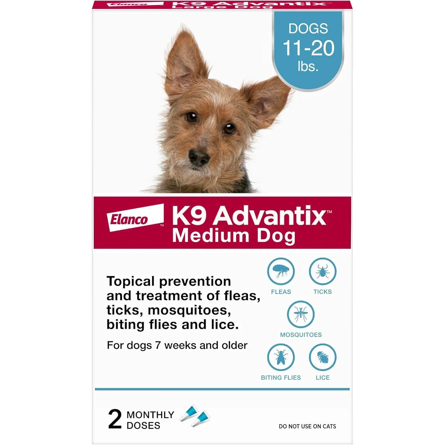 K9 Advantix Topical Flea Treatment for Dogs, 2 Pack - Image 14