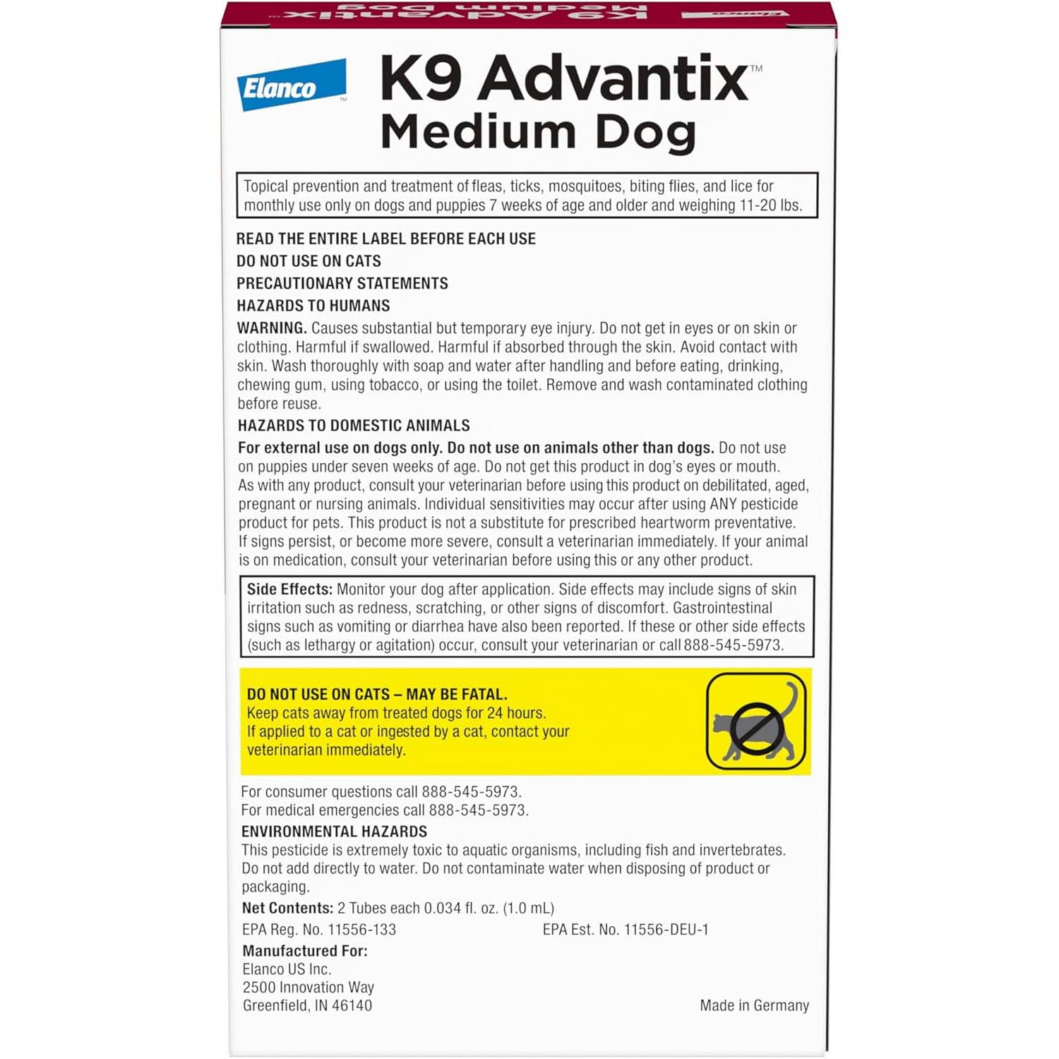 K9 Advantix Topical Flea Treatment for Dogs, 2 Pack - Image 15