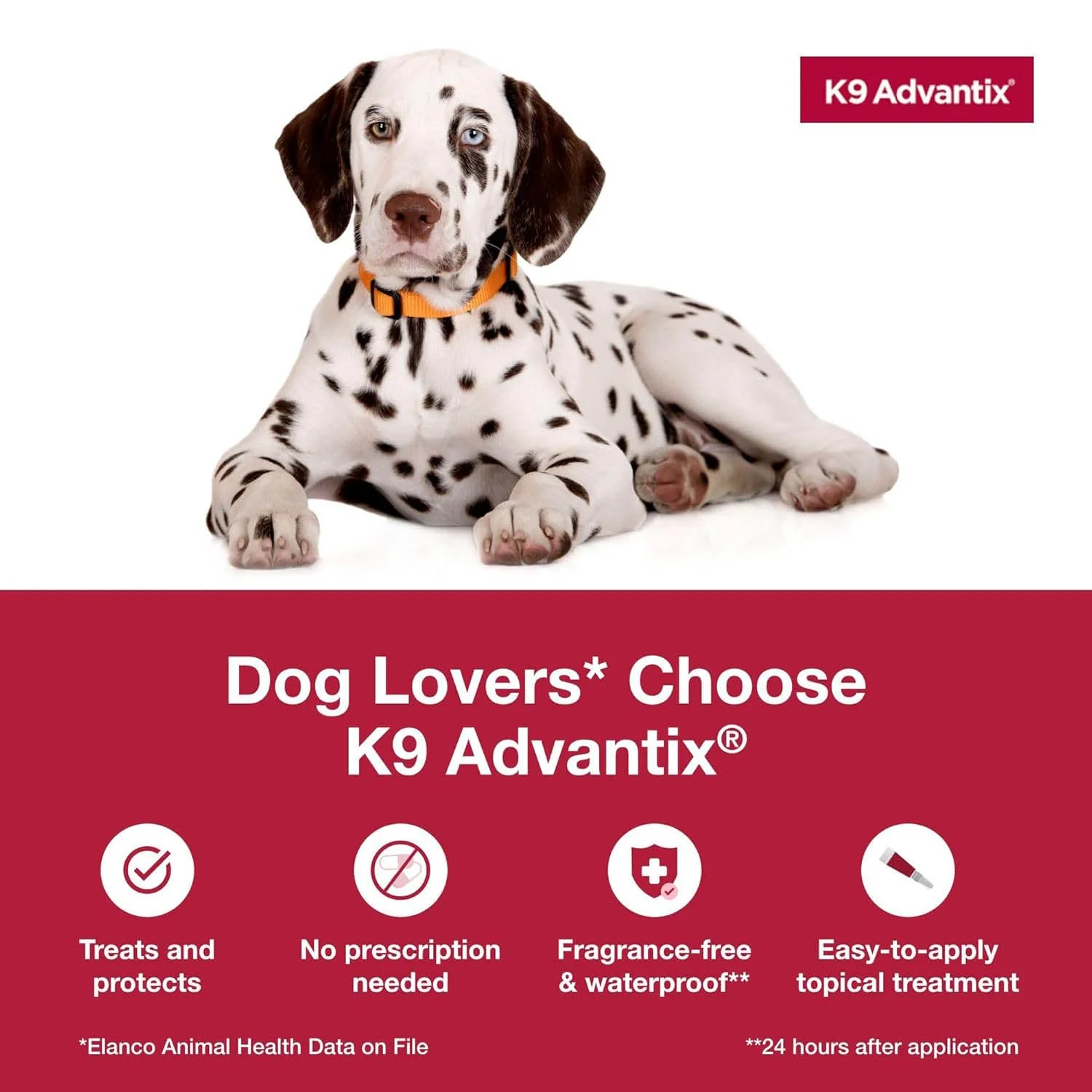 K9 Advantix Topical Flea Treatment for Dogs, 2 Pack - Image 5