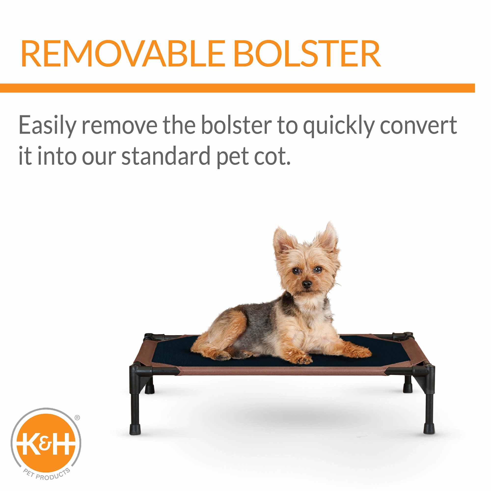 K&H Pet Products Original Bolster Pet Cot Elevated Pet Bed - Image 16