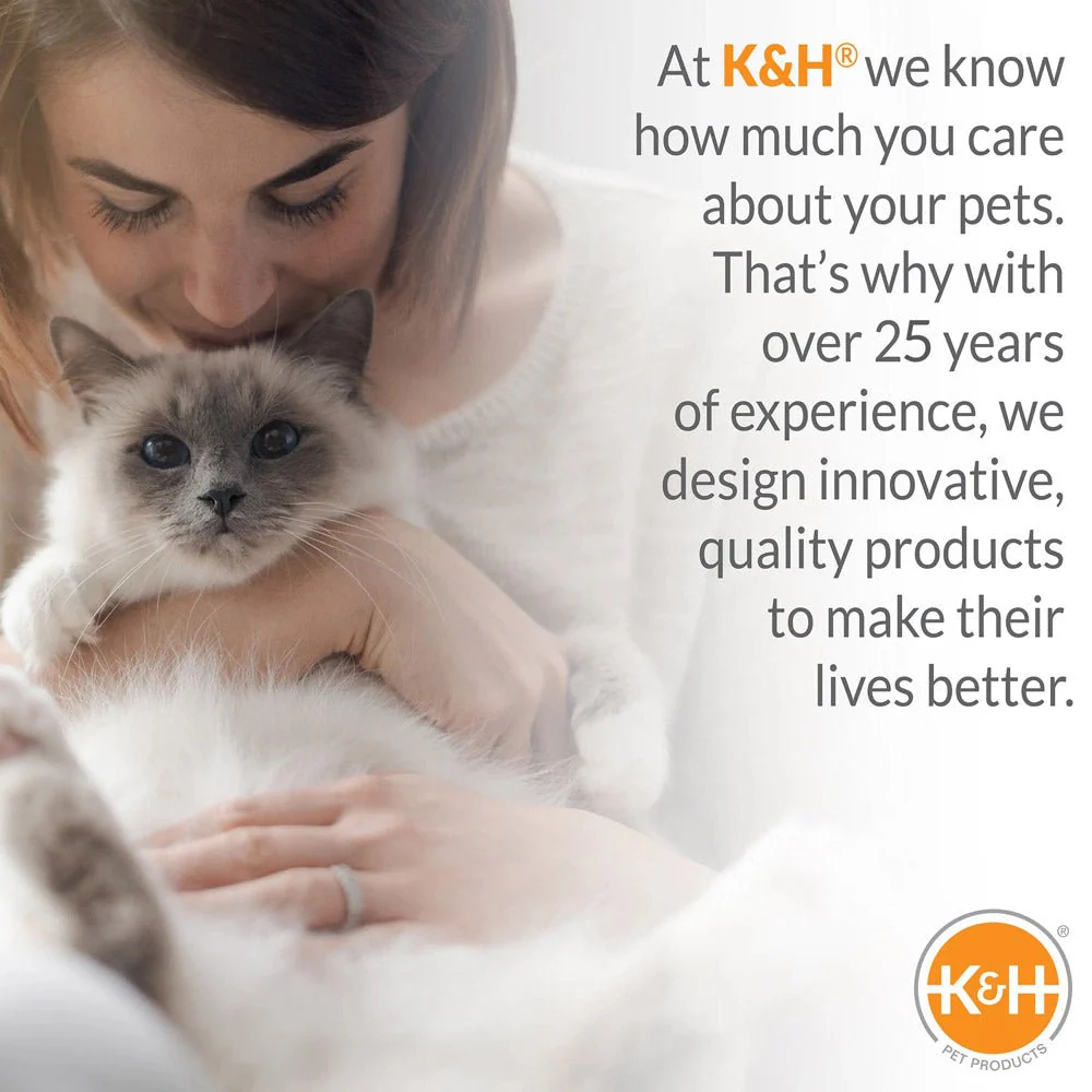 K&H Thermo-Kitty Heated Cat Tunnel – Indoor Heated Cat Bed and Play Tunnel with Machine Washable Pillow - Image 6
