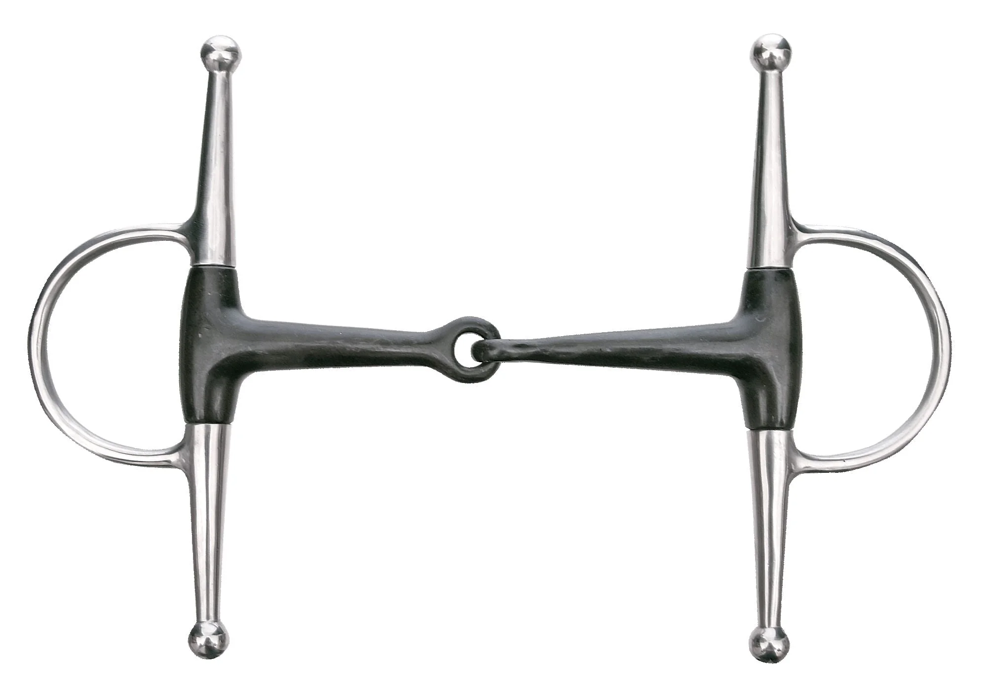 Weatherbeeta Korsteel Sweet Iron Full Cheek Snaffle - Image 4