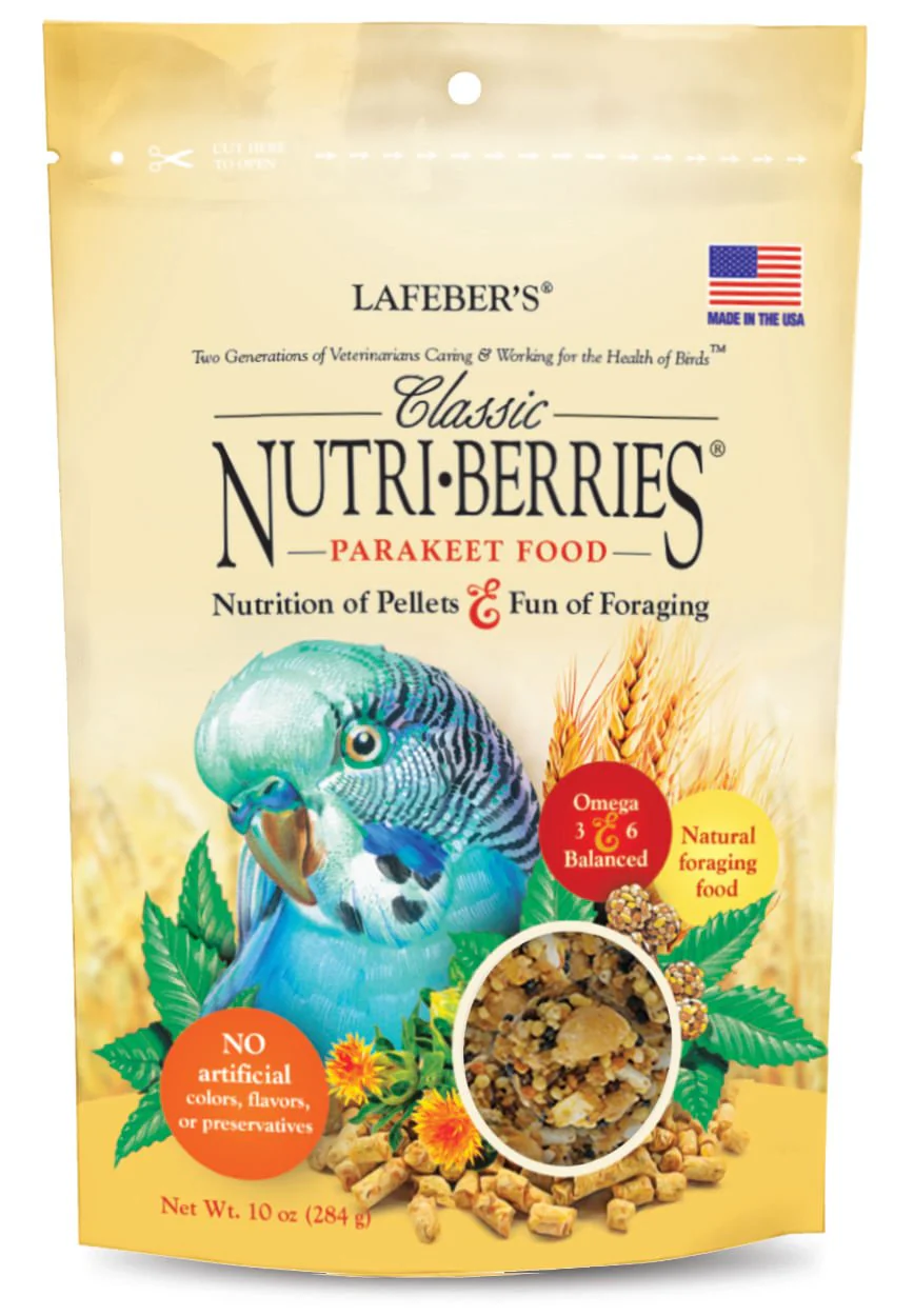 Lafeber Classic Nutri-Berries Bird Food, 10 oz – Foraging Formula for Small, Medium & Large Birds - Image 6