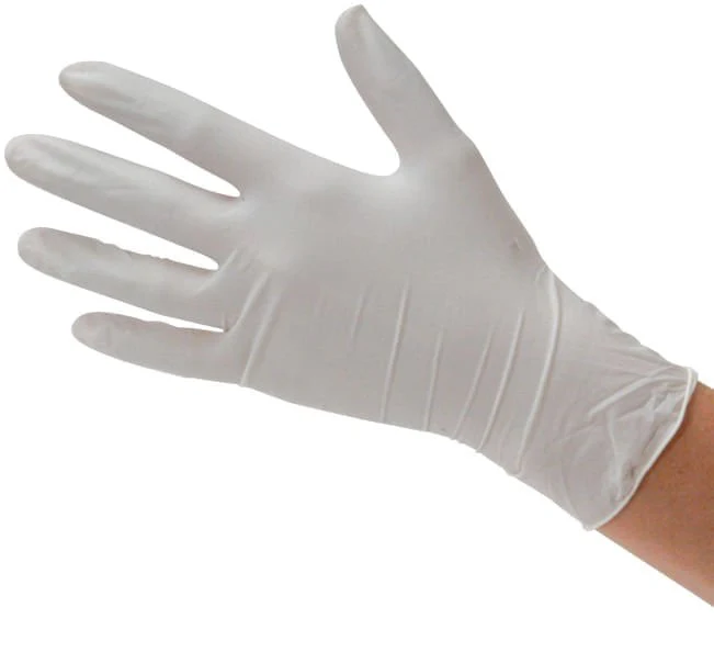 Latex Disposable Gloves, Box of 100 - Image 3