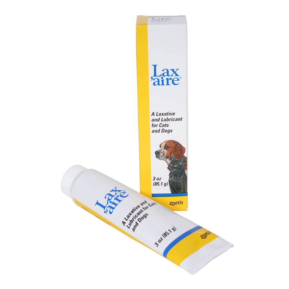 Lax'aire Laxative & Digestive Lubricant for Dogs & Cats, 3 oz
