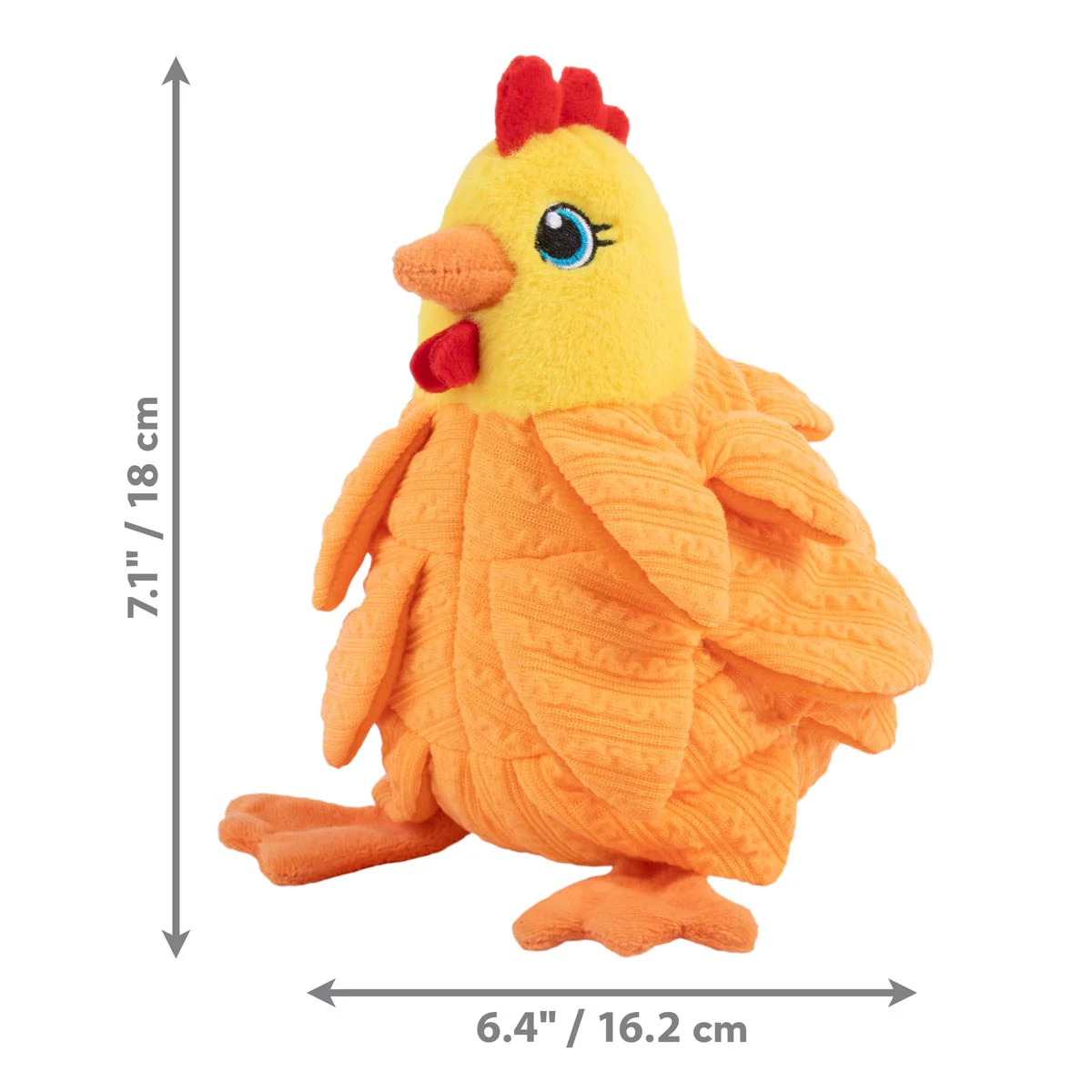 KONG Layerz Forage Animal Plush Dog Toy – Treat Puzzle with Squeaker & Crinkle - Image 15