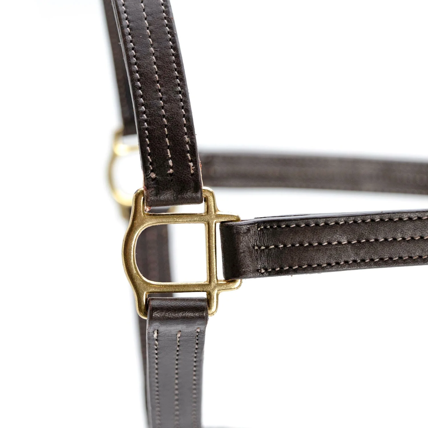 Jeffers Lexington Triple Stitched Leather Halter – Premium Pre-Oiled Adjustable Horse Halter, Breakaway Option, Durable & Comfortable Equestrian Tack - Image 6