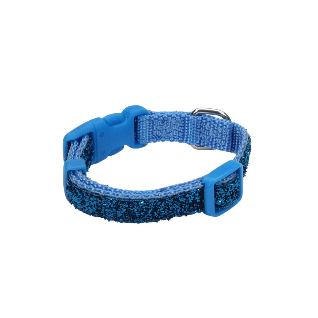Li'l Pals Adjustable Dog Collar with Glitter Overlay - Image 3
