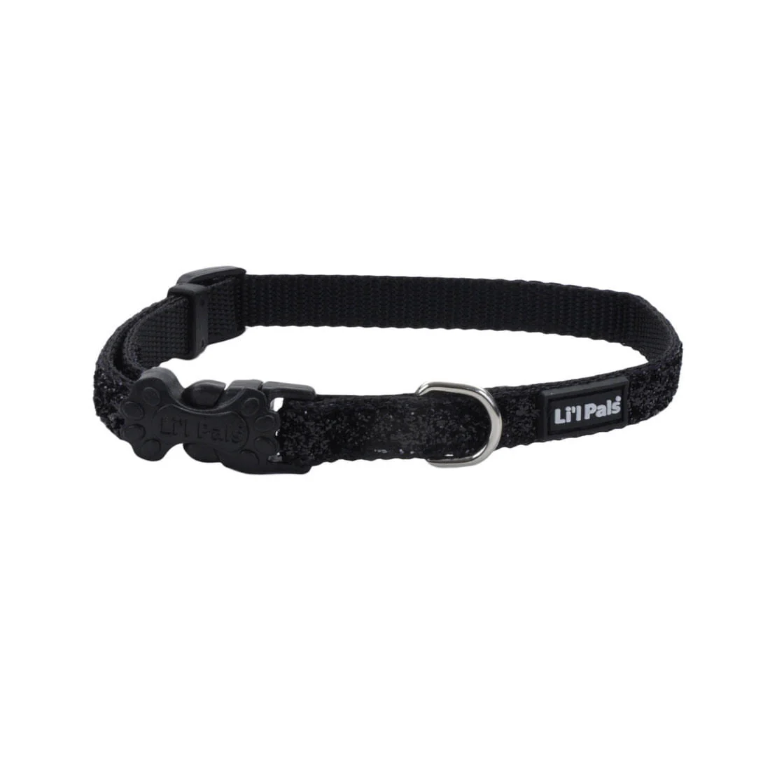 Li'l Pals Adjustable Dog Collar with Glitter Overlay - Image 5