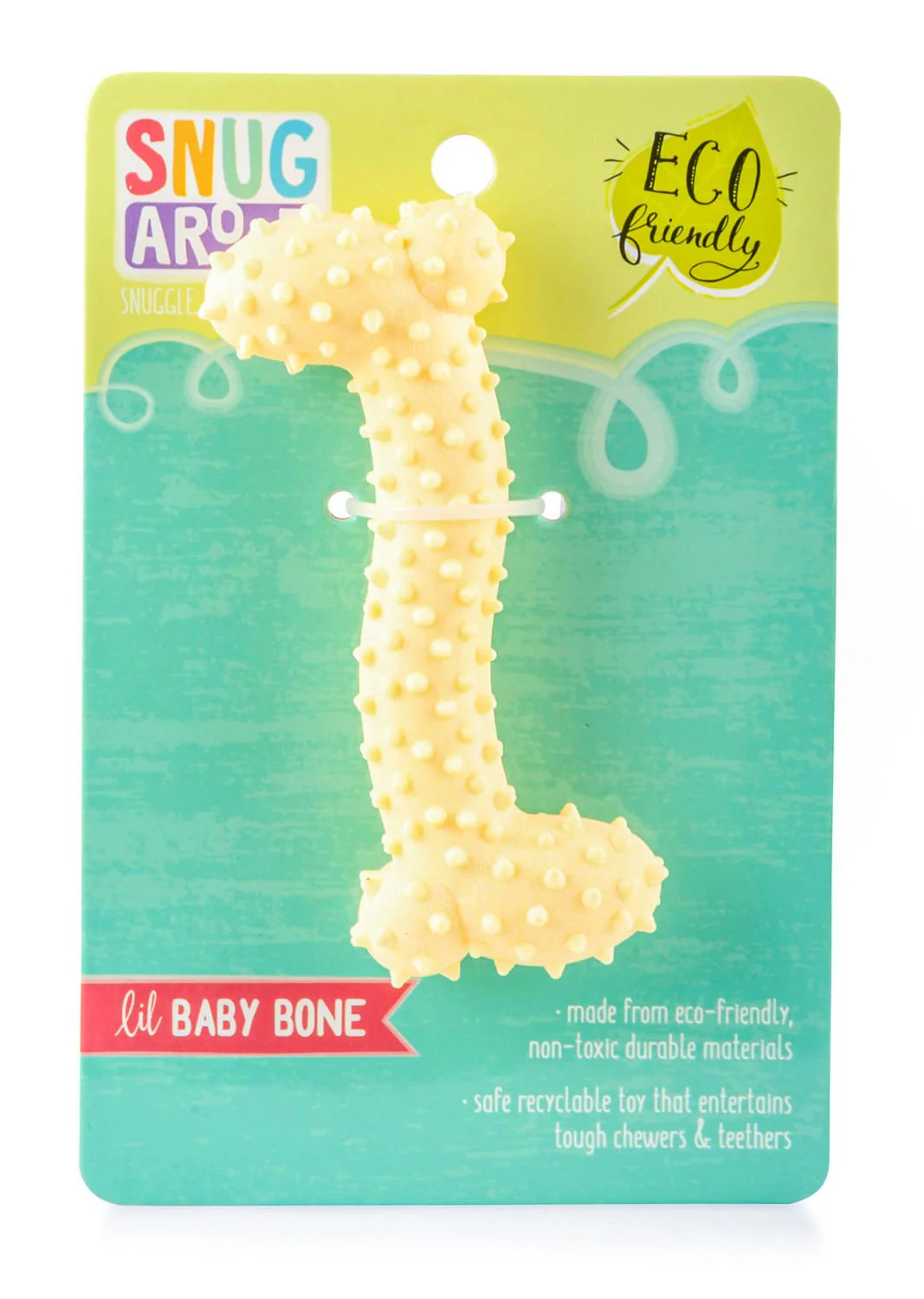Lil Baby Bone – Puppy Teether Chew Toy, 4.25"