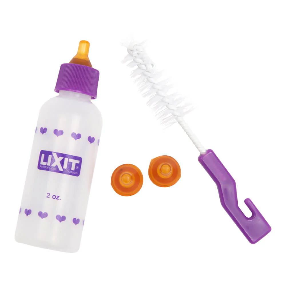 Lixit Bottle Nursing Kit, Baby Animal, 2 oz - Image 2
