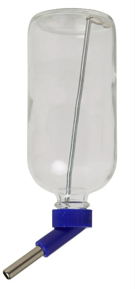 Lixit Glass Chew-Proof Water Bottle with Tube & Cage Mount for Pets - Image 11