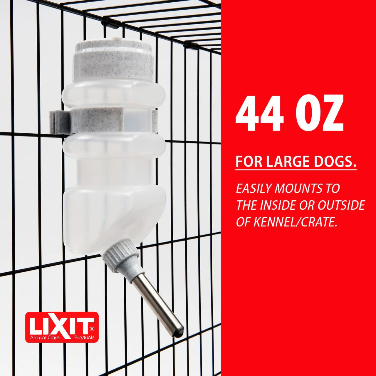 Lixit Plastic Water Bottle and Tube - Image 2