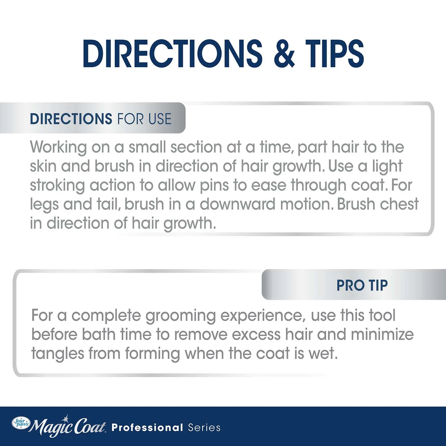 Magic Coat Professional Series Dual-Sided Deshedder - Image 5