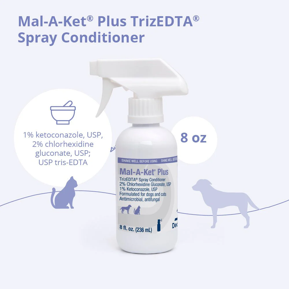 Mal-A-Ket Plus TrizEDTA Dog & Cat Spray Conditioner, 8 oz - Image 4