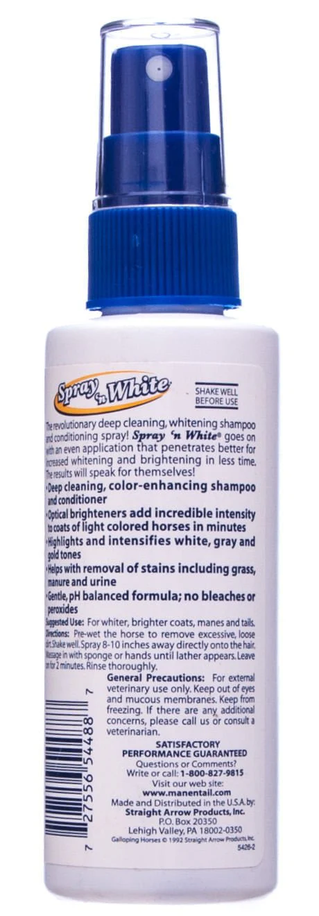 Mane 'N Tail Spray 'n White Spray-On Horse Shampoo - Image 4
