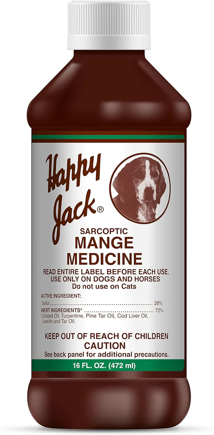 Happy Jack Sarcoptic Mange Medicine for Dogs & Horses - Image 4