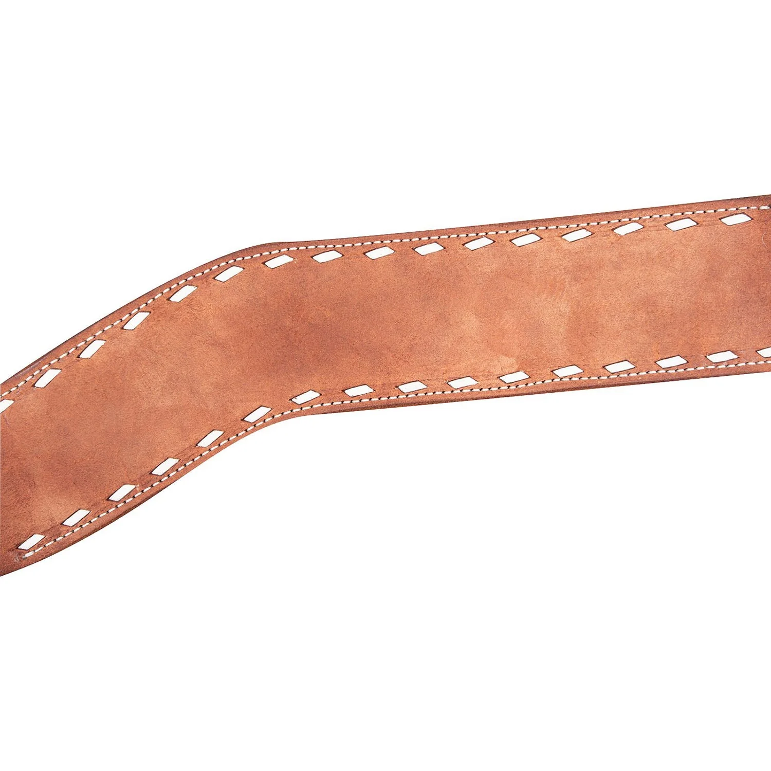 Martin Saddlery 2.75" Leather Breast Collar with Buckstitch - Image 2