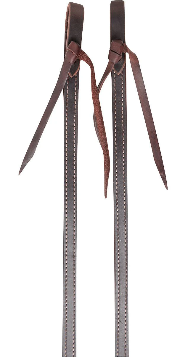 Martin Saddlery Double Stitched Roping Rein with 5/8" Thick Tied Ends - Image 2